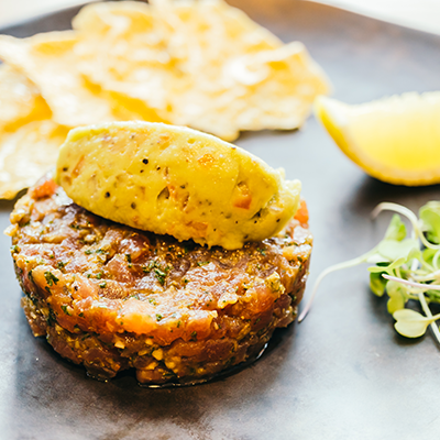 Tartar de atún rojo de almadraba